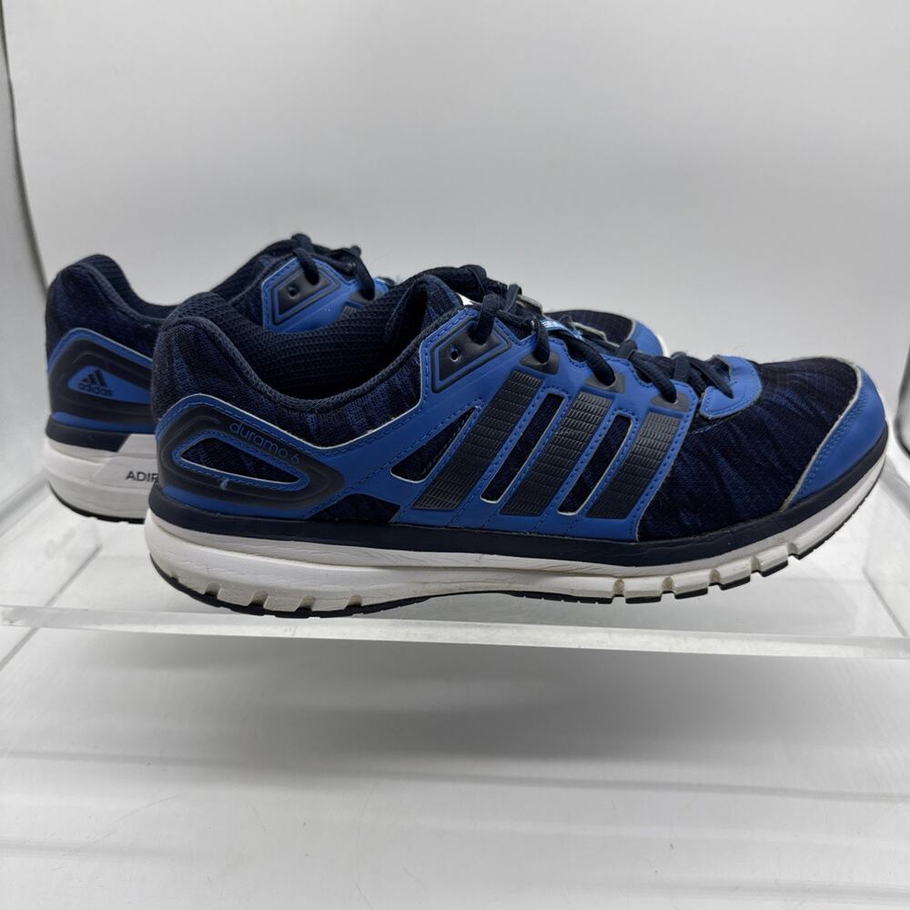 adidas Men's Low-Cut Duramo 6 Athletic Running Sneakers Blue Size 13